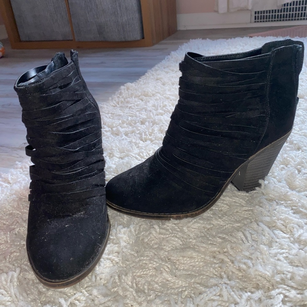 Black booties